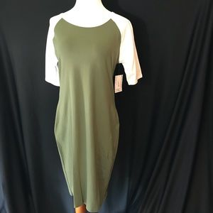 LuLaRoe Julia T-shirt Dress